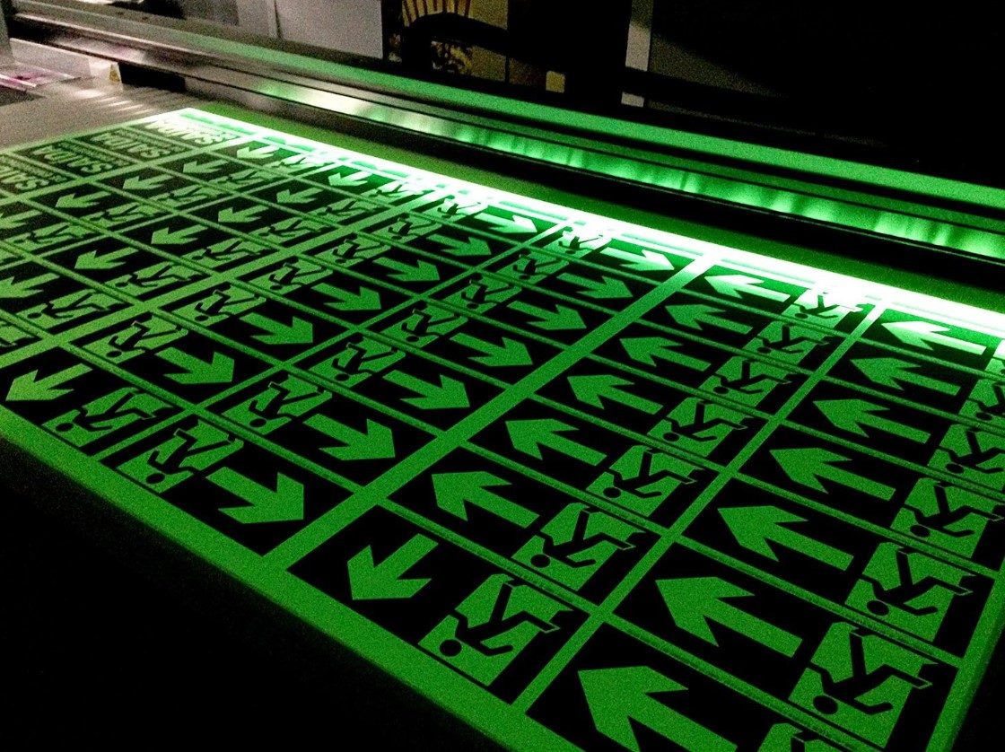 Placas de rota de fuga